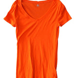 WOMENS' LIGHTWEIGHT V NECK T-SHIRT