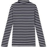 WOMENS' ROLL NECK T-SHIRT