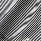 GIRLS' BRUSHED RIB KNIT L/S STRIPED T-SHIRT