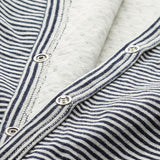 GIRLS' MILLERAIES STRIPED CARDIGAN