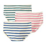 WOMENS' 3 PACK RIBBED BRIEFS