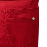 BOYS' COLOURED DENIM TROUSERS