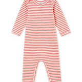 BABIES' WARM STRIPED ROMPER