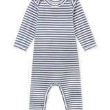 BABIES' WARM STRIPED ROMPER