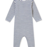 BABIES' WARM STRIPED ROMPER