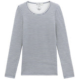 WOMENS' COTTON/WOOL L/S T-SHIRT
