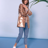 WOMENS' CIRE RAINCOAT