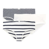3 PACK GIRLS' SHORTIE BRIEFS