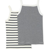 TODDLER GIRLS' 2 PACK ICONIC STRIPED SINGLETS