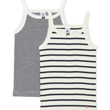 TODDLER GIRLS' 2 PACK ICONIC STRIPED SINGLETS