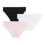 WOMENS' 3 PACK COTTON STRETCH BRIEFS