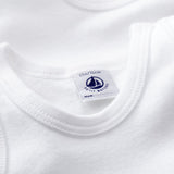 2 PACK BABY BOYS' WHITE SINGLET BODYSUITS