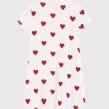 GIRLS' RED HEART NIGHTIE