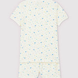 TODDLER GIRLS' FLORAL PRINT SHORT PYJAMAS