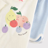 TODDLER GIRLS' FRUIT PRINT SHORT PYJAMAS