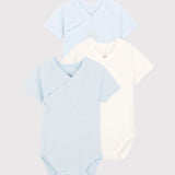 3 PACK BABIES' MILLERAIES S/S BODYSUITS