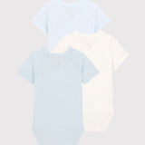 3 PACK BABIES' MILLERAIES S/S BODYSUITS