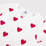 TODDLER GIRLS' RED HEART SHORT PYJAMAS