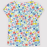 TODDLER GIRLS' FLORAL PRINT BLOUSE