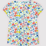 TODDLER GIRLS' FLORAL PRINT BLOUSE