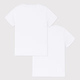 2 PACK TODDLER BOYS' WHITE T-SHIRTS