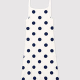 WOMENS' POLKA DOT STRAPPY NIGHTDRESS