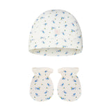 BABIES' BONNET & MITTEN SET