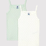 TODDLER GIRLS' SINGLET - 2 PACK