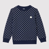 TODDLER GIRLS' POLKA DOT FLEECE SWEATSHIRT