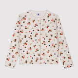 TODDLER GIRLS' FLORAL CARDIGAN