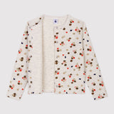 TODDLER GIRLS' FLORAL CARDIGAN