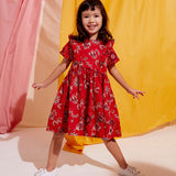 TODDLER GIRLS' PAISLEY DRESS