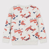 TODDLERS' QUIRKY PRINT SWEATSHIRT