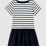 GIRLS' STRIPED DRESS