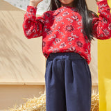 GIRLS' PAISLEY SWEATSHIRT