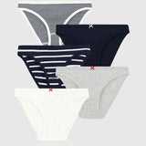 WOMENS' 5 PACK WEEKDAY BRIEFS