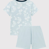 TODDLER BOYS' BLUE HAWAIIAN SHORT PYJAMAS