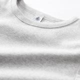 WOMENS' CREW L/S T-SHIRT - LIGHT GREY