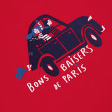 TODDLER GIRLS' SCREEN PRINTED T-SHIRT