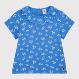 TODDLER GIRLS' FLOWER PRINT T-SHIRT