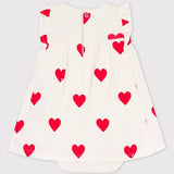 BABY GIRLS' HEARTS BODYDRESS
