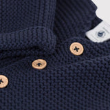 BABIES' ORGANIC KNITTED CARDIGAN