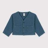 BABIES' MUSLIN CARDIGAN