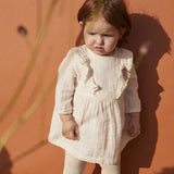 BABY GIRLS' MUSLIN DRESS