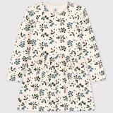 TODDLER GIRLS' FLOWER PRINT TUBIC DRESS