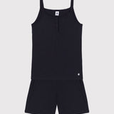 WOMENS' PLAIN COTTON & LYOCELL SHORT PYJAMAS
