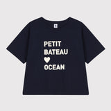 WOMEN'S BOXY SAILOR T-SHIRT