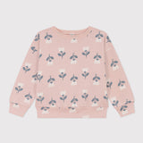 TODDLER GIRLS' TULIP PRINT SWEATSHIRT
