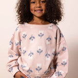 TODDLER GIRLS' TULIP PRINT SWEATSHIRT