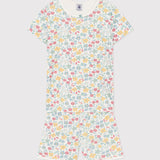 TODDLER GIRLS' FLORAL SHORT PYJAMAS